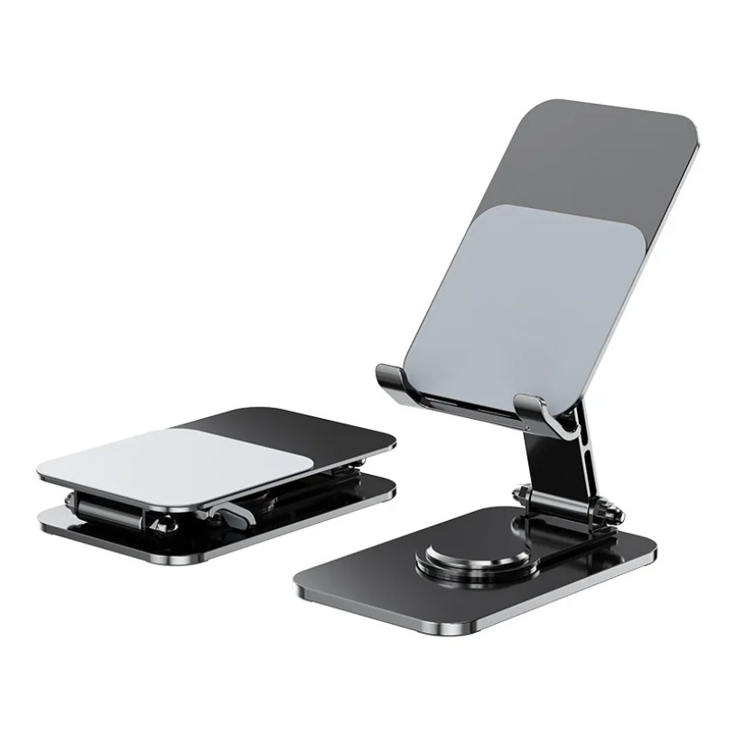 Tablet Holder Accessories - Универсальный металлический 360 ° Вращающаяся подставка