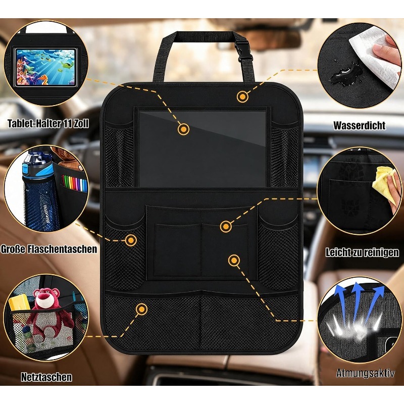 Tablet Accessories Bag - Органайзер для заднего сиденья автомобиля с