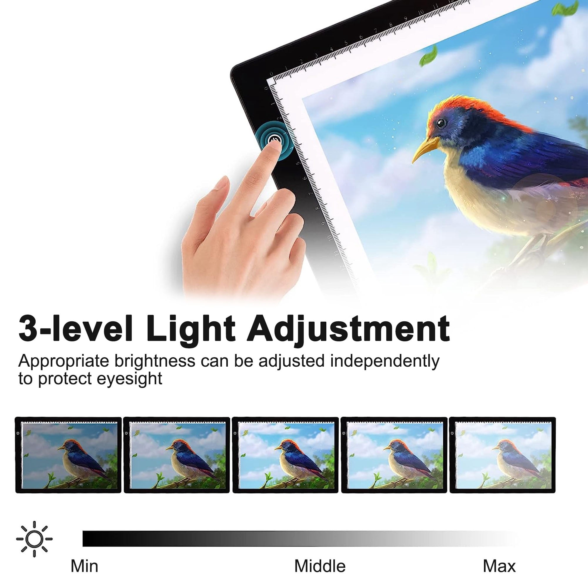 Светодиодная подсветка A3/A4/A – обзор и цена Graphic Tablet Accessories