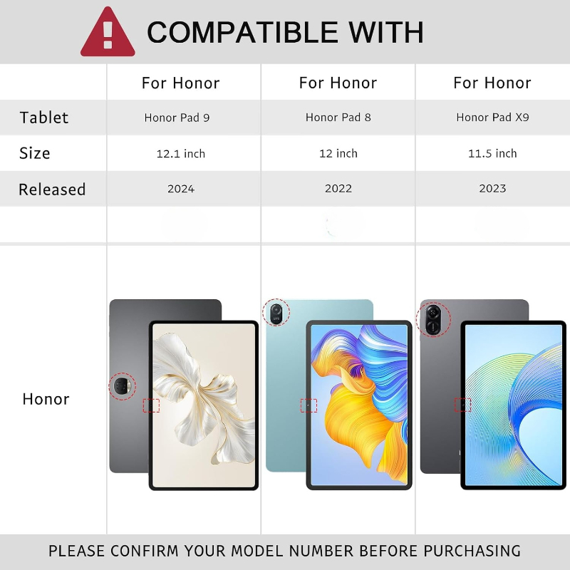 Чехол-подставка с поворотом на – обзор и цена Honor Tablet X9 Accessories