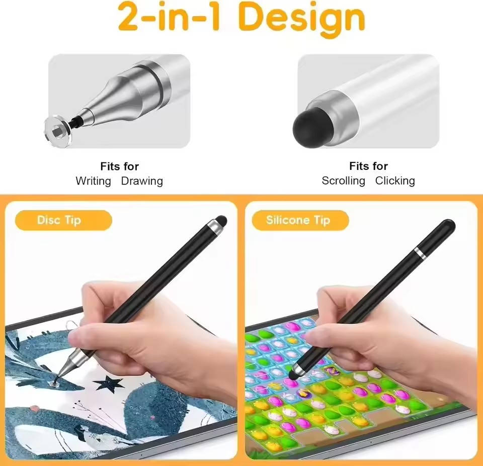 Универсальный стилус 2 в 1 для – обзор и цена Tablet Accessory
